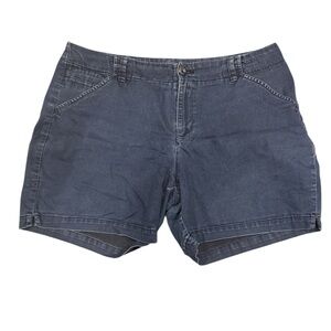 Lee Women's Navy Cloth Shorts